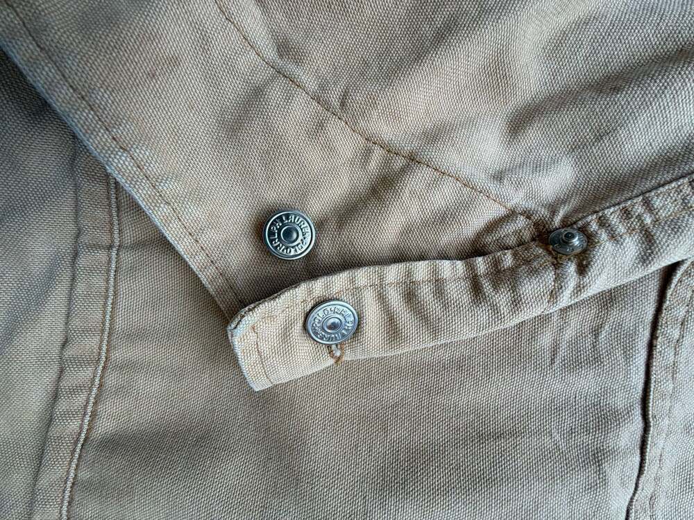 Vintage Polo by Ralph Lauren Canvas Barn Jacket with Corduroy Collar
MADE IN USA - Picture 3 of 7